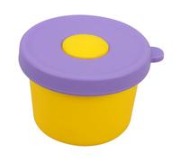 MOTHNUR Boîte de Conservation Alimentaire Silicone Récipient Compact Hermétique pour Aliments Garçon Fille Conteneur Lidded pour Purée Fruits et Biscuits Pratique pour Parents