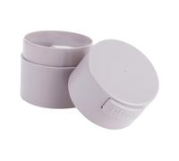 MOTHNUR Boîte de Rangement pour Colle à Cils Pot Scellé Anti-humidité Conteneur Portable pour Extensions de Cils Accessoire Maquillage Yeux Gris Mat