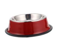 MOTHNUR Bol pour Animaux de Compagnie mangeoire Chat Animal de Compagnie Alimentation Bol d'eau Tasse d'eau pour Animaux de de Chiots Plat de Nourriture pour Chien Rouge