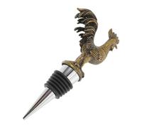 MOTHNUR Bouchon de Bouteille de Vin Métal à Motif Coq Bouchon Hermétique Réutilisable Scellant Vintage pour Fête Accèssoires Bar Animal