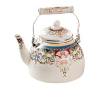 MOTHNUR Bouilloire Émaillée pour Cuisinière Induction et Gaz Théière Porcelaine Chauffe Rapide et Résistante Corrosion Ustensile de Cuisine Multifonctionnel