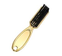 MOTHNUR Brosse à Cheveux Vintage à Laque Pour Hommes Petite Taille Poignée Électroplacée Dégradé Balayage Cheveux Cassés Coiffure Portable