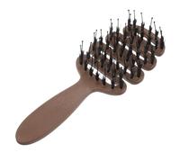 MOTHNUR Brosse à Vintage Plastique Picots Doux à Couronne pour Volumineux pour Bouclés Raides Longs Courts Design et Massage Doux