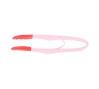 MOTHNUR Brosse Douce pour Yeux de Chien Rose Peigne Ergonomique de Toilettage pour Nettoyage des Larmes et Poils Brosse Faciale Confortable pour Animaux