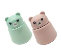 MOTHNUR Broyeurs de Comprimés Manuels Portables 2 Pièces Petit Format Vert et Rose Multifonction Pilulier Pratique pour Usage Domestique et Voyage Aide Médicamenteuse Famille Garçon