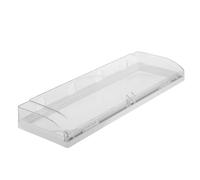 MOTHNUR Cache-Prise Étanche Transparent Ultra-Fin 4 Prises Adhésif Protection Anti-Éclaboussures pour Salle de Bain la Cuisine Extérieur Boîte Plastique Résistante aux Intempéries