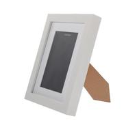 MOTHNUR Cadre d'Exposition pour Médailles de Sport Vitrine de Présentation en Résine Blanche Format Vertical Rembourrage Intérieur Présentoir Multifonctionnel pour Médailles de Course