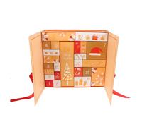 MOTHNUR Calendrier de de Noël Boîtes Carton à Remplir Résistant et Facile à Assembler Boîtes Vides pour Compte à Rebours Festif Décoration Moderne pour Fête de Noël