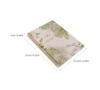 MOTHNUR Carnet de Chèques Professionnel à Couverture Rigide Livre de Comptes Papier Colonnes pour Date et Solde Registre des Transactions Bancaires pour Usage Personnel et Entreprise