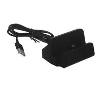 MOTHNUR Chargeur de Bureau USB Micro avec Station Accueil Stable Charge Rapide et Synchronisation de Données pour Edge Note et Appareils Micro USB Noir