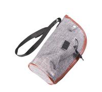 MOTHNUR Chauffe-biberon Portable USB pour Bébé, Gris, Chauffage Rapide Fibre De Carbone, Température Constante 40 ℃, Usage Voyage Voiture, Mini Programmateur Sécurité, 1 Lot