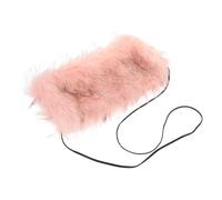 MOTHNUR Chauffe Extérieur Fausse Fourrure Épaisse Hiver Coussin Chauffant pour Femmes et Filles Accessoire Chaud et Isolant pour Mariages et Événements Formels