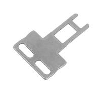 MOTHNUR Clé de Sécurité pour Interrupteur de Porte Électrique Verrouillage Actionneur Argenté Compatible Esds- Clé Interverrouillage Industrielle pour Armoire Électrique et Machine Réponse