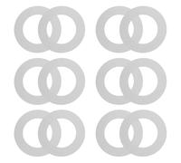 MOTHNUR Colliers en Papier Jetables pour Chauffe-Cire 14 Oz Lot de 12 Tapis Protecteurs Universels Anti-Débordement pour Machine à Cire Accessoires Pratiques pour Épilation