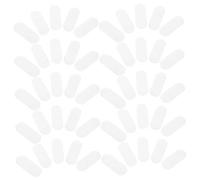 MOTHNUR Coussinets En Feutrine Pour Pinces à Cheveux Bricolage 100 Pièces 5 Cm Supports Goutte D'eau Légers Confortables Pour Créations Accessoires Coiffure Diy