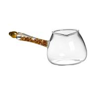 MOTHNUR Distributeur de Thé Verre Borosilicate Résistant Chaleur Transparent et Lumineux Accessoire Pratique pour Service de Thé Maison