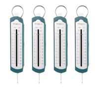 MOTHNUR Dynamomètre à Ressort 10 4 Pièces en Acier Inoxydable Portable avec Crochet et Anneau Suspendu, Outil D'expérimentation en Mécanique de Haute Précision pour Laboratoire Scolaire