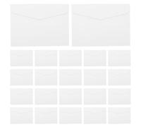 MOTHNUR Enveloppes Blanches en Papier Kraft 115 X 83 CM Lot de 100 Mini Enveloppes pour Cartes D’Invitation Cartes Postales et Loisirs Créatifs Pochettes Réutilisables pour Fêtes