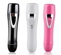 MOTHNUR Épilateur Électrique Femme Portable sans Fil Mini Tondeuse Sèche et Humide Tête Rotative Facile à Nettoyer Protection Peau Douce Design Silencieux Noir