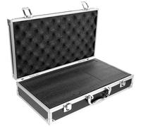 MOTHNUR Étui de Protection pour Micro Portable Noir Support en Alliage Boîte de Rangement Compacte et Légère Mallette de Transport pour Microphones et Accessoires Usage Extérieur et