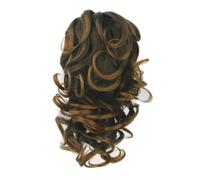 MOTHNUR Extension Queue Cheval Bou Synthétique Clip Griffe Plat Postiche Ponytail pour Femmes et Filles Coiffure Confortable et Ajustable