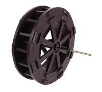 MOTHNUR Feng Shui Roue à Eau Décorative pour Aquarium et Fontaine Intérieure Accessoire de Jardin de Fée Silencieux et Facile à Installer Améliore Qualité de Air et Humidité