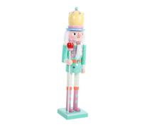 MOTHNUR Figurine Nutcracker de Noël Décoration Macaron pour Anniversaire et Statue de Soldat pour Table et Étagère