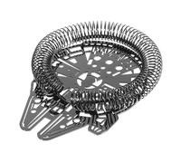 MOTHNUR Filtre à Glace Inox pour Cocktail Passoire à Mailles Fines Bar Tamis Professionnel pour Boissons Accessoire et Compact pour Bartenders