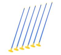 MOTHNUR Flèches pour Arc Jouet Garçon et Filles 6 Pièces Ventouses Plastique Résistant 42 Cm Accessoires de Tir Couleurs Éclatantes Utilisations Multiples Fête d'anniversaire Intérieur Extérieur