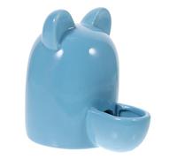 MOTHNUR Fournitures pour Animaux De Compagnie Lapin Bol à Eau De Chat Adopraison Automatique Mini Animal De Compagnie Distributeur d'eau pour Chat Petit Bleu