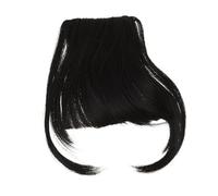 MOTHNUR Frange à Clip Faux Air Naturel pour Femme Extensions Cheveux Synthétiques Souples et Réutilisables Modèle avec Pince Facile à Porter Au Quotidien