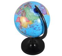 MOTHNUR Globe Terrestre Éducatif pour Garçon Fille avec Socle Robuste Globe Décoratif Politique Précis pour Bureau Salle de Classe et Apprentissage Géographique