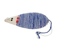 MOTHNUR Griffoir Chat Coloré Forme Souris Créatif Planche à Gratter Adaptée pour Protéger Meubles et Affûter Griffes Couleur Aléatoire