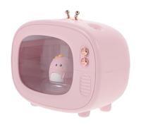 MOTHNUR Humidificateur Air Portable USB Mini avec Veilleuse Diffuseur de Brume pour Bureau et Maison Abs et Silicone Recharge Facile Via USB