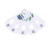 MOTHNUR Jauge de Taille de Fruits pour et Cerises Outil de Mesure 12-22 MM Règle Réutilisable et Pratique Dimensionnement des et Autres Fruits