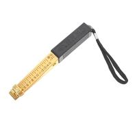 MOTHNUR Jauge D'épaisseur Métrique 1-15 Mm Plaquée Cuivre, Jauge de Planéité de Coin Haute Précision pour Inspection Technique Maison et Ingénierie Bâtiment, Outil Portable de Mesure