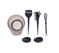 MOTHNUR Kit de Teinture Cheveux DIY Complet Bol Mélangeur Gris Brosse Douce Peigne Protège-oreilles et Accessoires Coiffure Lavables et Réutilisables pour Usage Couleur Couleur Aléatoire