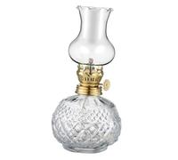 MOTHNUR Lampe à Huile Verre Vintage pour Intérieur Lampe à Pétrole Décorative Transparente Lanterne Rétro Artisanale pour Ambiance Romantique et Décoration Maison