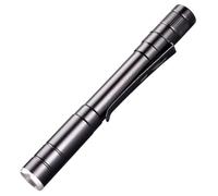 MOTHNUR Lampe Stylo Médicale LED Noire Mini Lampe de Poche Pupillaire Portable sans Batterie D’hôpital Légère Clip pour Examen Ophtalmique et Diagnostic Infirmier