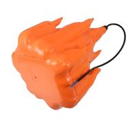 MOTHNUR LED Flame Night Light With Realistic Flickering Fire Effect Portable Fake Flame Night Light For Indoor And Outdoor Fireplace Decor Halloween And Party Atmosphere Lamp
