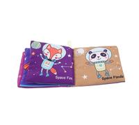 MOTHNUR Livre en Tissu Éducatif Résistant pour -né, Souple et Coloré, Développement Sensoriel et Cognitif, sans Bavures, Éveil Bébé, Lot