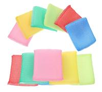 MOTHNUR Lot de 12 Éponges à Vaisselle la Cuisine en Nylon et Éponge Anti-Rayures sans Odeur Ultra-Fibres pour Nettoyage des Surfaces Dures Multi-Couleurs pour Ustensiles et Vaisselle