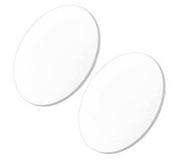 MOTHNUR Lot de 2 Lentilles Optiques Biconcaves en Verre de 10 CM Diamètre Focale 300 MM, Lentilles Divergentes pour Kit de Démonstration d'Optique et Équipement Pédagogique en Sciences