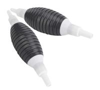 MOTHNUR Lot de 2 Pompes à Main en PVC Transparent pour Transfert Rapide de Carburant et Huile, Pompe Aspirante à Grand Débit, Adaptée pour Siphonnage Essence, Diesel, Motos, Voitures