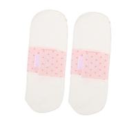 MOTHNUR Lot de 2 Protège-slips Lavables en Coton 21 Cm, Serviettes Hygiéniques Réutilisables, Protection Maternité Imperméable, Confort Respirant pour Femmes Enceintes et Usage Quotidien