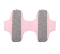 MOTHNUR Lot de 2 Serviettes Post-partum Lavables Ultra-minces en Coton Absorbant 22x28 Cm, Protections Hygiéniques Réutilisables Anti-fuites pour Incontinence Féminine, Confort