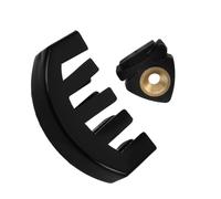 MOTHNUR Lot de 2 Sourdines en Caoutchouc Noir pour Violon Sourdine d'Étude Compacte et Légère Accessoire Antibruit pour Pratique Silencieuse en Orchestre et Usage Domestique