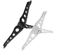 MOTHNUR Lot de 2 Supports pour Sapin de Noël en Plastique Pieds Amovibles Blanc et Noir Support Tournant Stable pour Arbre Artificiel de 15 CM et 20 CM Accessoire Décoratif pour Fêtes