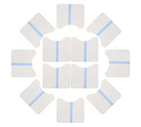 MOTHNUR Lot de 20 Rubans Adhésifs Invisibles pour Lifting des Cuisses et Raffermissement des Fesses, Patchs Modelants 16 X 15 Cm, Bande de Compression Confortable et Solide pour Peau