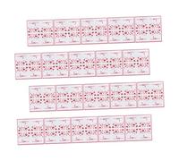 MOTHNUR Lot de 20 Serviettes en Papier Jetables de Cœur Motif Love Imprimé Taille Standard pour Mariage Saint-Valentin et Fêtes Serviettes de Table Absorbantes et Décoratives